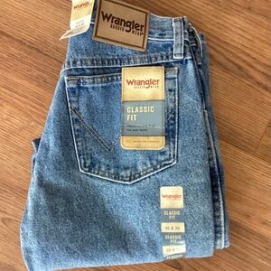 Wrangler Rugged Wear Classic Fit Jeans Men’s 30x30 Blue Denim New With Tags